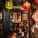 Lijiang Ancient Town Book Nook Kit - 图片 6