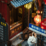 Lijiang Ancient Town Book Nook Kit - 图片 11