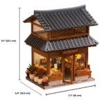 Ikseon-dong Hanok Bakery Miniature House Kit - 图片 13