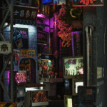 Kowloon Walled City 2049 Book Nook Kit - 图片 7