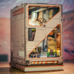 Mars Revelation 62 Book Nook Kit - 图片 12