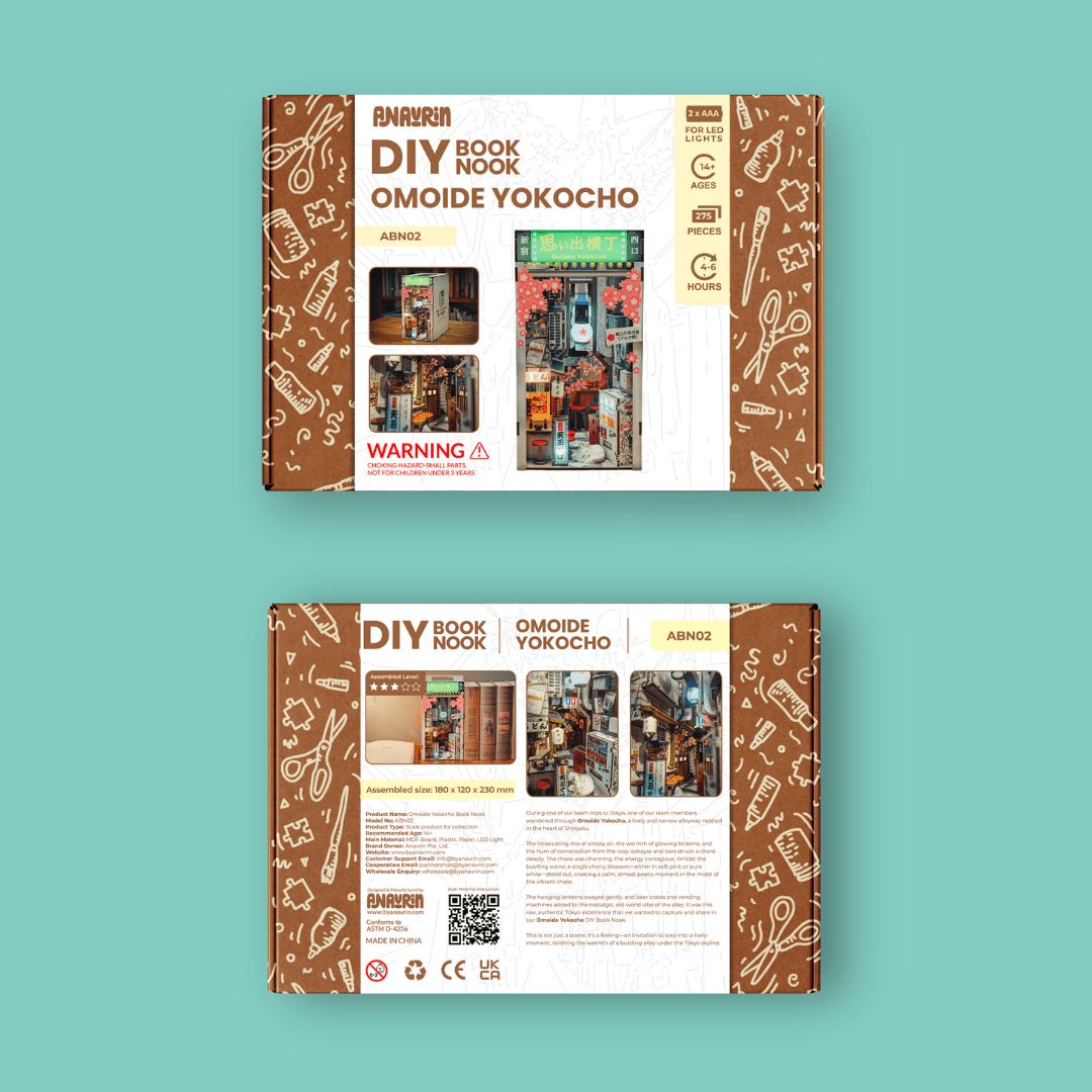 Omoide Yokocho Book Nook Kit - 图片 14