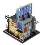 Shiinamachi Station Lighted Modular Bricks - 图片 8