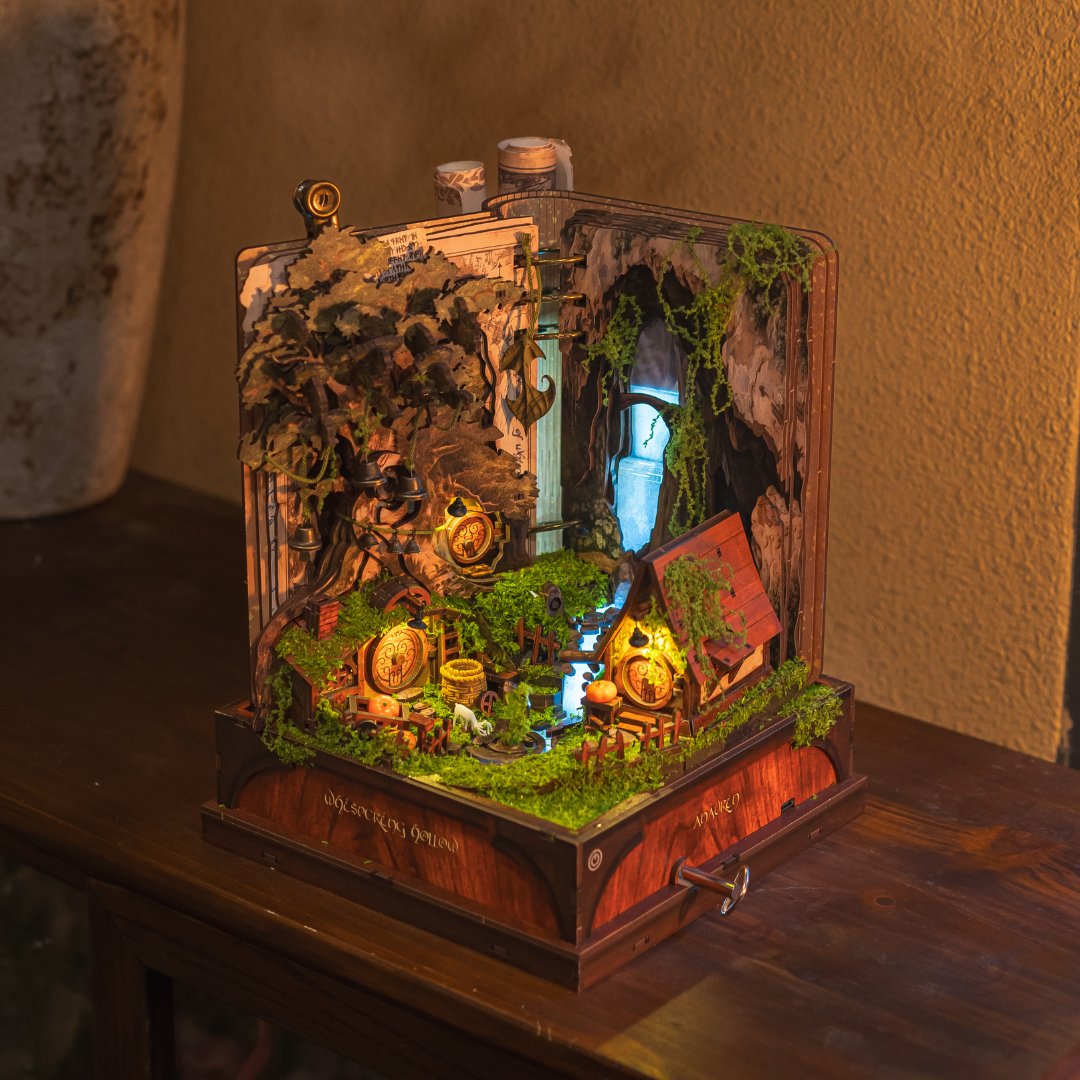 Whispering_Hollow_DIY_Miniature_House_Kit_by_ANAVRIN_1.png Whispering Hollow DIY Miniature House Music Box Kit | Limited Edition - 图片 1