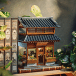 Ikseon-dong Hanok Bakery Miniature House Kit - 图片 3