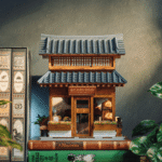 Ikseon-dong Hanok Bakery Miniature House Kit - 图片 10